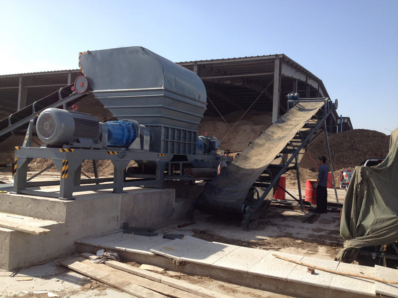 撕碎機(jī)用戶現(xiàn)場(chǎng)